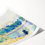 Impressionist Coastal Landscape Wall Art - Cross’ Mediterranean Scene Print