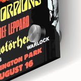 Ozzy Osbourne Monsters of Rock Poster - Retro Heavy Metal Art