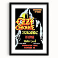 Ozzy Osbourne Monsters of Rock Poster - Retro Heavy Metal Art