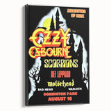 Ozzy Osbourne Monsters of Rock Poster - Retro Heavy Metal Art