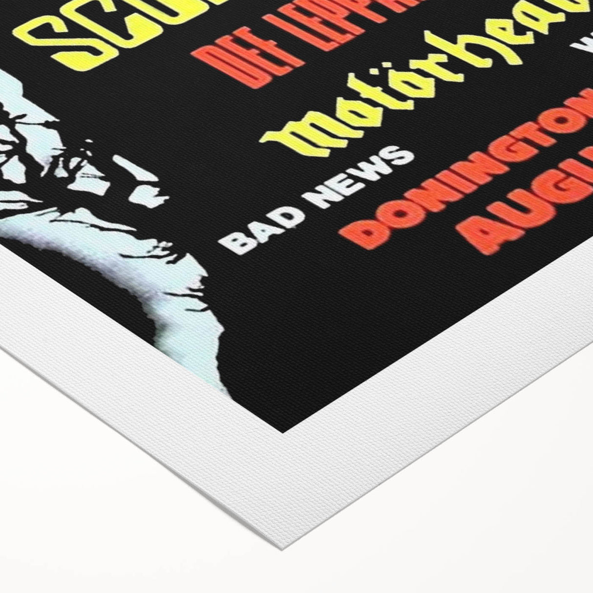 Ozzy Osbourne Monsters of Rock Poster - Retro Heavy Metal Art