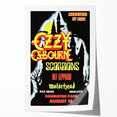 Ozzy Osbourne Monsters of Rock Poster - Retro Heavy Metal Art