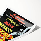 Ozzy Osbourne Monsters of Rock Poster - Retro Heavy Metal Art