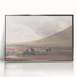 Romanticism Art: On Lancaster Sands at Low Tide Wall Art