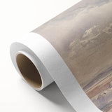 Romanticism Art: On Lancaster Sands at Low Tide Wall Art