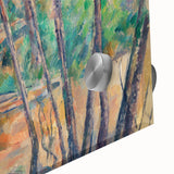 Impressionist Woodland Scene Wall Art - Cézanne's Millstone and Cistern Print