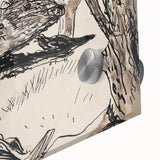 Monochrome Tree Sketch Modern Art - Minimalist Nature-Inspired Decor