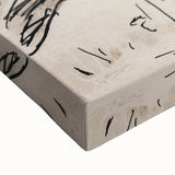 Monochrome Tree Sketch Modern Art - Minimalist Nature-Inspired Decor