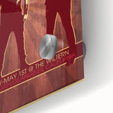 Paramore Concert Poster - Retro Indie Rock Art for Fans