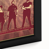 Paramore Concert Poster - Retro Indie Rock Art for Fans