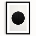Acrylic Dining Room Artwork – Minimalist Black & White Art