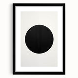 Acrylic Dining Room Artwork – Minimalist Black & White Art