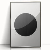 Acrylic Dining Room Artwork – Minimalist Black & White Art