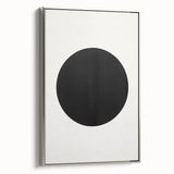 Acrylic Dining Room Artwork – Minimalist Black & White Art