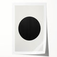 Acrylic Dining Room Artwork – Minimalist Black & White Art