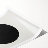 Acrylic Dining Room Artwork – Minimalist Black & White Art