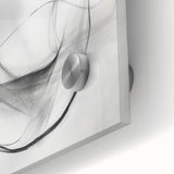 Colorful Abstract Wall Art – Minimal Modern Black and White Canvas