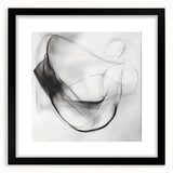 Colorful Abstract Wall Art – Minimal Modern Black and White Canvas