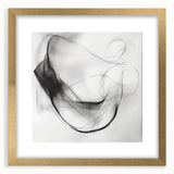 Colorful Abstract Wall Art – Minimal Modern Black and White Canvas