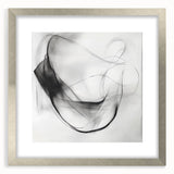 Colorful Abstract Wall Art – Minimal Modern Black and White Canvas
