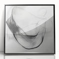 Colorful Abstract Wall Art – Minimal Modern Black and White Canvas
