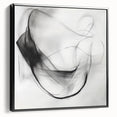 Colorful Abstract Wall Art – Minimal Modern Black and White Canvas