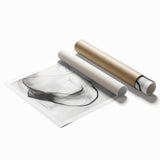 Colorful Abstract Wall Art – Minimal Modern Black and White Canvas