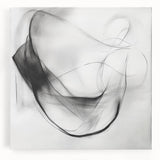 Colorful Abstract Wall Art – Minimal Modern Black and White Canvas
