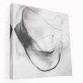 Colorful Abstract Wall Art – Minimal Modern Black and White Canvas