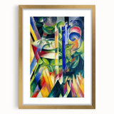 Expressionist Art: The Little Mountain Goats | Vibrant Franz Marc Print