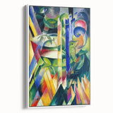 Expressionist Art: The Little Mountain Goats | Vibrant Franz Marc Print