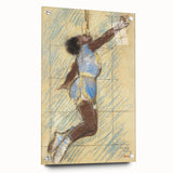 Miss Lala at the Fernando Circus - Impressionism Wall Art Print