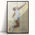 Miss Lala at the Fernando Circus - Impressionism Wall Art Print
