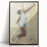 Miss Lala at the Fernando Circus - Impressionism Wall Art Print