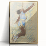 Miss Lala at the Fernando Circus - Impressionism Wall Art Print