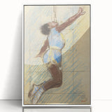 Miss Lala at the Fernando Circus - Impressionism Wall Art Print