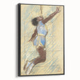 Miss Lala at the Fernando Circus - Impressionism Wall Art Print
