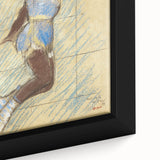 Miss Lala at the Fernando Circus - Impressionism Wall Art Print