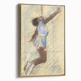 Miss Lala at the Fernando Circus - Impressionism Wall Art Print