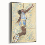 Miss Lala at the Fernando Circus - Impressionism Wall Art Print