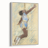 Miss Lala at the Fernando Circus - Impressionism Wall Art Print