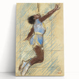 Miss Lala at the Fernando Circus - Impressionism Wall Art Print