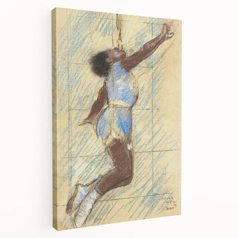 Miss Lala at the Fernando Circus - Impressionism Wall Art Print