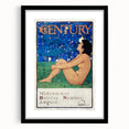 Vintage Summer Wall Art - "The Century" Midsummer Poster by Maxfield Parrish
