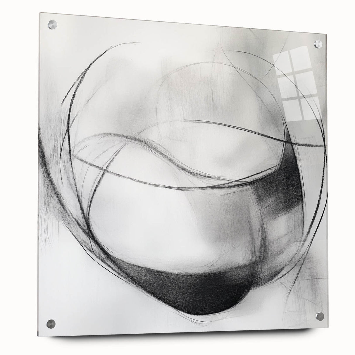 Abstract Art Prints – Minimalist Black and White Modern Wall Decor
