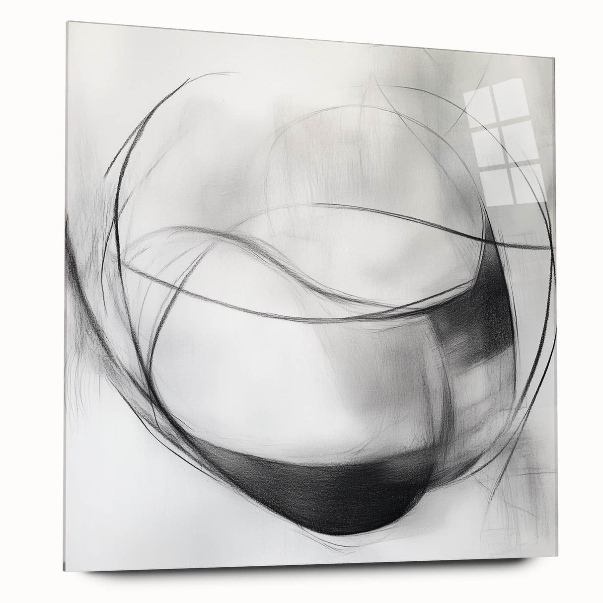 Abstract Art Prints – Minimalist Black and White Modern Wall Decor