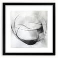 Abstract Art Prints – Minimalist Black and White Modern Wall Decor