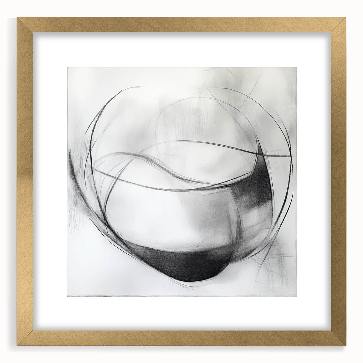 Abstract Art Prints – Minimalist Black and White Modern Wall Decor