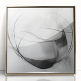 Abstract Art Prints – Minimalist Black and White Modern Wall Decor