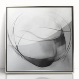 Abstract Art Prints – Minimalist Black and White Modern Wall Decor